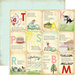 Carta Bella Paper - Baby Mine Collection - Girl - 12 x 12 Double Sided Paper - Girl Nursery Rhymes