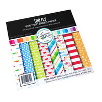 Catherine Pooler Designs - Father's Day Collection - 6 x 6 Patterned Paper Pack - Too Fly