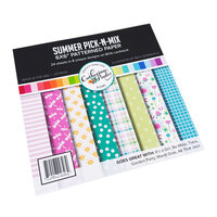 Catherine Pooler Designs - Summer City Collection - 6 x 6 Patterned Paper - Summer Pick-n-Mix