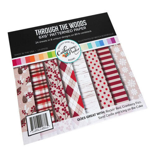 Catherine Pooler Designs - 6 x 6 Patterned Paper Pack - Through the Woods