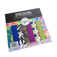 Catherine Pooler Designs - Global Adventures Collection - 6 x 6 Patterned Paper Pad - Across the Globe