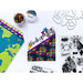Catherine Pooler Designs - Global Adventures Collection - 6 x 6 Patterned Paper Pack - Across the Globe
