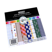 Catherine Pooler Designs - Winter Wonders Collection - 6 x 6 Patterned Paper Pad - Woodsy