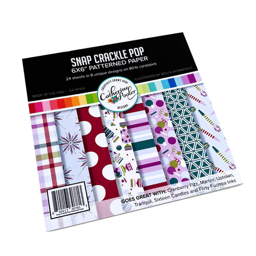 Catherine Pooler Designs - Good Times Collection - 6 x 6 Patterned Paper Pack - Snap Crackle Pop
