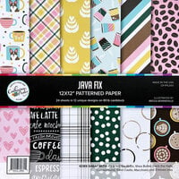 Catherine Pooler Designs - 12 x 12 Patterned Paper Pack - Java Fix