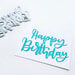 Catherine Pooler Designs - Let's Party Collection - Dies - Happy Birthday Stacked Word