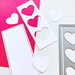 Catherine Pooler Designs - Love N Hearts Collection - Dies - Slimline - Heart Trio