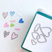 Catherine Pooler Designs - Love N Hearts Collection - Dies - Hip Hearts