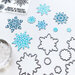 Catherine Pooler Designs - Winter Wonders Collection - Dies - Scrolling Snowflakes