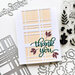 Catherine Pooler Designs - Harvest Day Collection - Dies - All In One Thank You Word
