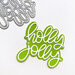 Catherine Pooler Designs - Holly Collection - Christmas - Dies - Holly Jolly Layered Word