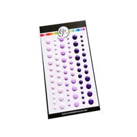 Catherine Pooler Designs - Petals and Purrs Collection - Enamel Dots - Party Violets