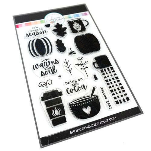 Catherine Pooler Designs - Clear Photopolymer Stamps - Pumpkin Season