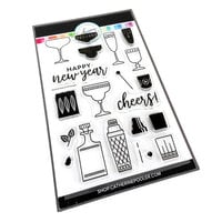 Catherine Pooler Designs - Beautiful New Year Collection - Clear Photopolymer Stamps - Cocktail Party