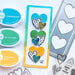 Catherine Pooler Designs - Love N Hearts Collection - Clear Photopolymer Stamps - Hip Hearts