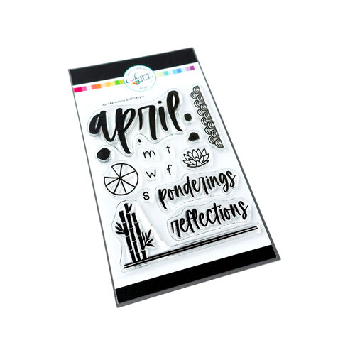 Catherine Pooler Designs - Clear Photopolymer Stamps - April Reflections