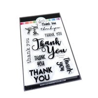 Catherine Pooler Designs - Clear Stamps - Handwritten Thank You Sentiments