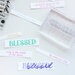 Catherine Pooler Designs - Clear Photopolymer Stamps - Abundantly Blessed Sentiments