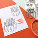 Catherine Pooler Designs - Boho Fall Collection - Clear Photopolymer Stamps - Front Porch Pumpkins