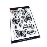 Catherine Pooler Designs - Winter Wonders Collection - Clear Photopolymer Stamps - Take Flight