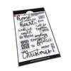 Catherine Pooler Designs - Christmas - Urban Holiday Collection - Clear Photopolymer Stamps - Near or Far Sentiments