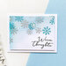 Catherine Pooler Designs - Winter Wonders Collection - Clear Photopolymer Stamps - Winter Blessings Sentiments