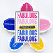 Catherine Pooler Designs - Totally Fabulous Collection - Clear Photopolymer Stamps - Just Plain Fabulous Sentiments
