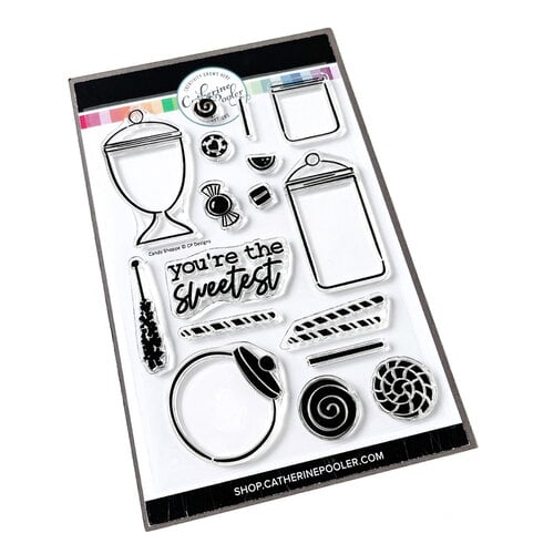 Catherine Pooler Designs - Clear Photopolymer Stamps - Candy Shoppe
