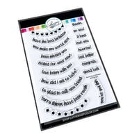 Catherine Pooler Designs - Cosmic Extras Collection - Clear Photopolymer Stamps - Round About Messages