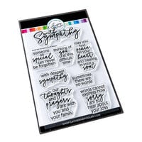 Catherine Pooler Designs - Green Thumb Collection - Clear Photopolymer Stamps - Inside Out Sympathy Sentiments