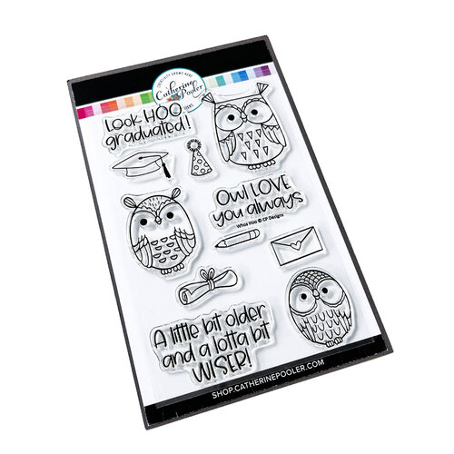 Catherine Pooler Designs - Clear Photopolymer Stamps - Who's Hoo