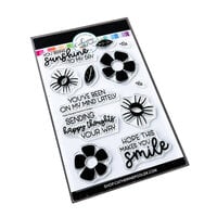 Catherine Pooler Designs - Clear Photopolymer Stamps - Happy Thoughts Floral Stamp Set