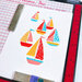 Catherine Pooler Designs - Summer At The Shore Collection - Clear Photopolymer Stamps - Sail Away