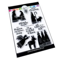 Catherine Pooler Designs - Holiday De-Lights Collection - Clear Photopolymer Stamps - Let Us Adore Him