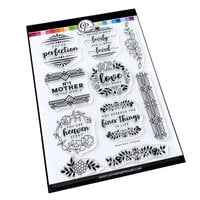 Catherine Pooler Designs - Eau De Perfection Collection - Clear Photopolymer Stamps - Heaven Scent Label