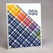 Catherine Pooler Designs - Cling Mounted Rubber Stamps - Plaid Background