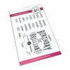 Catherine Pooler Designs - Clear Photopolymer Stamps - Fill-in-the-blank Birthday