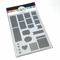 Catherine Pooler Designs - Stencil - Calendar And Boxes