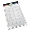 Catherine Pooler Designs - Stencil - Half Calendar - 6 x 9