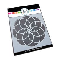 Catherine Pooler Designs - Bubbling Over Collection - Stencils - Spirodahlia