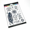 Catherine Pooler Designs - Clear Photopolymer Stamps - Zen Feather