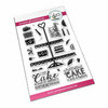 Catherine Pooler Designs - Clear Photopolymer Stamps - I Eat Cake
