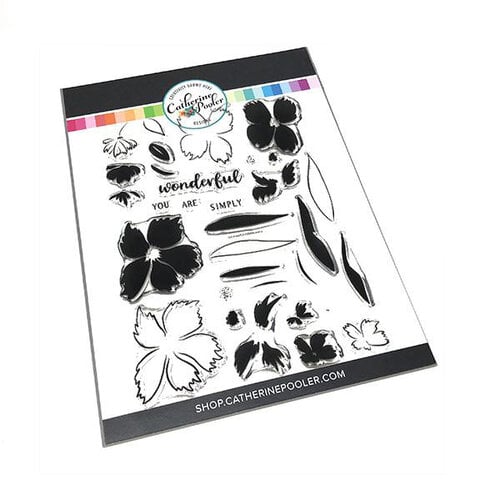 Catherine Pooler Designs - Clear Photopolymer Stamps - Wonderful Wildflowers