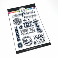 Catherine Pooler Designs - Clear Photopolymer Stamps - Note of Thanks