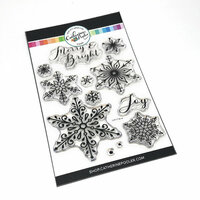 Catherine Pooler Designs - Christmas - Clear Photopolymer Stamps - Peaceful Flakes
