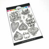 Catherine Pooler Designs - Clear Photopolymer Stamps - Doodle Hearts