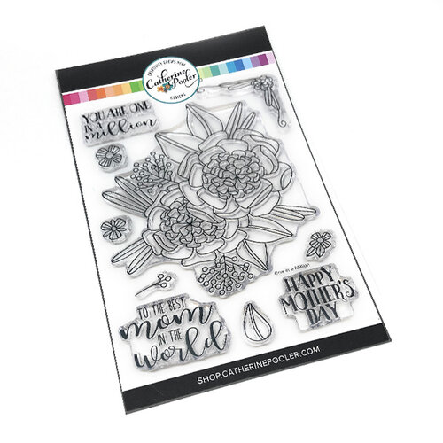 Catherine Pooler Designs - Clear Photopolymer Stamps - One in a Million Mom Floral