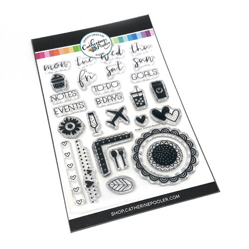 Catherine Pooler Designs - Clear Photopolymer Stamps - Bullet Journal Basics