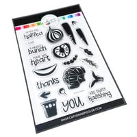 Catherine Pooler Designs - In The Kitchen Collection - Clear Photopolymer Stamps - Veggies, Please