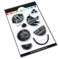 Catherine Pooler Designs - Fresh and Fruity Collection - Clear Photopolymer Stamps - Sentimental Fruit